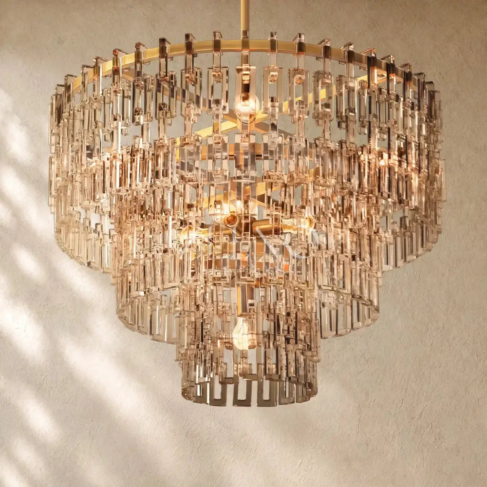 Marina Tiered Round Chandelier - Zelno