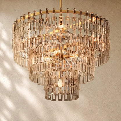 Marina Tiered Round Chandelier - Zelno