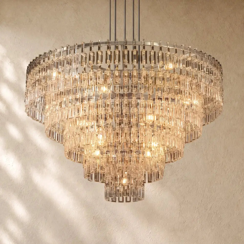 Marina Tiered Round Chandelier - Zelno