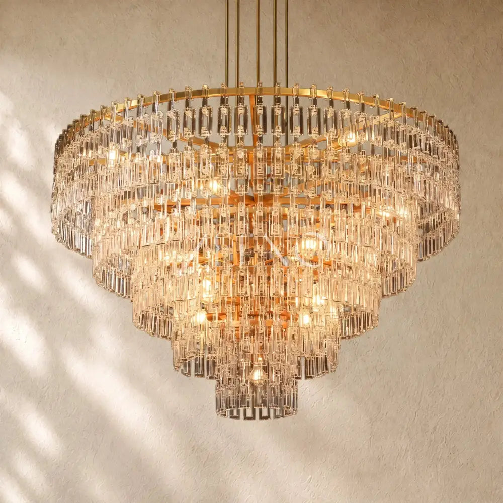 Marina Tiered Round Chandelier - Zelno