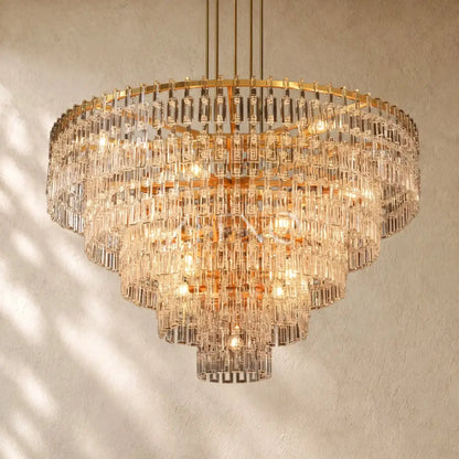 Marina Tiered Round Chandelier - Zelno