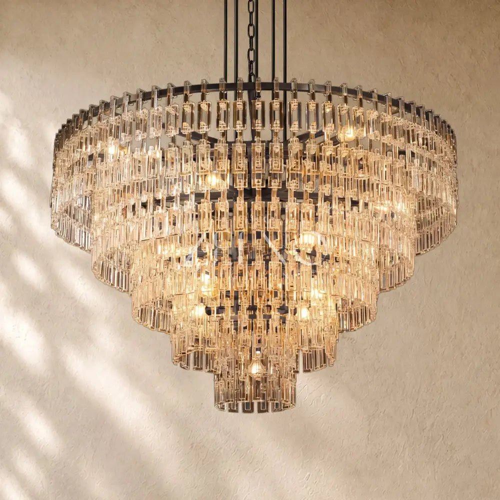 Marina Tiered Round Chandelier - Zelno