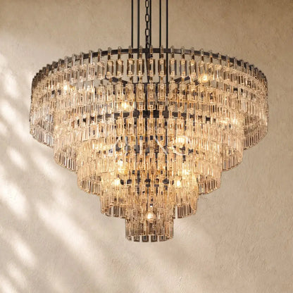 Marina Tiered Round Chandelier - Zelno