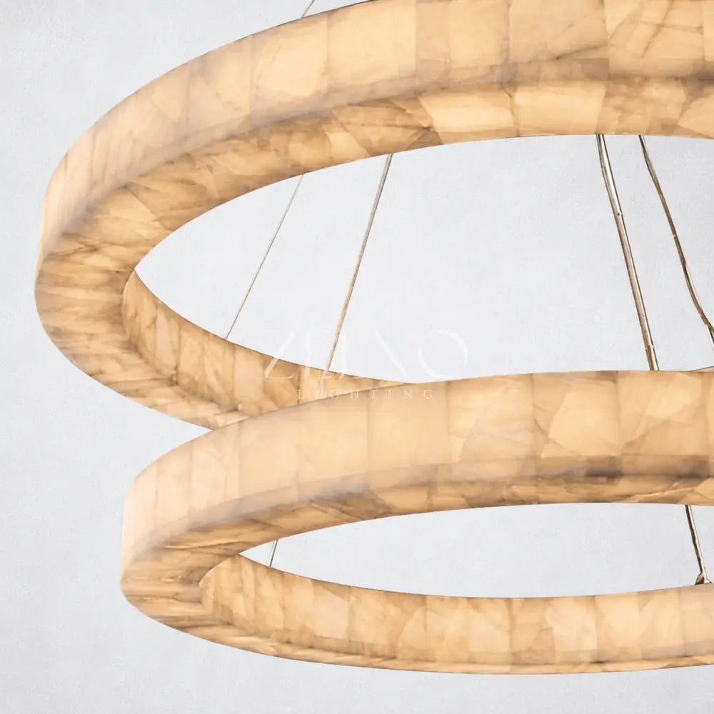 Marquise 2-Tier Round Chandelier 60" - Zelno