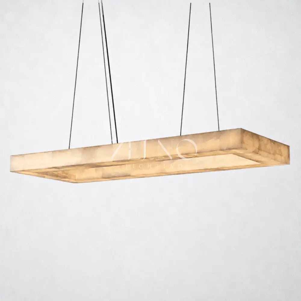 Marquise Rectangular Chandelier 54" - Zelno