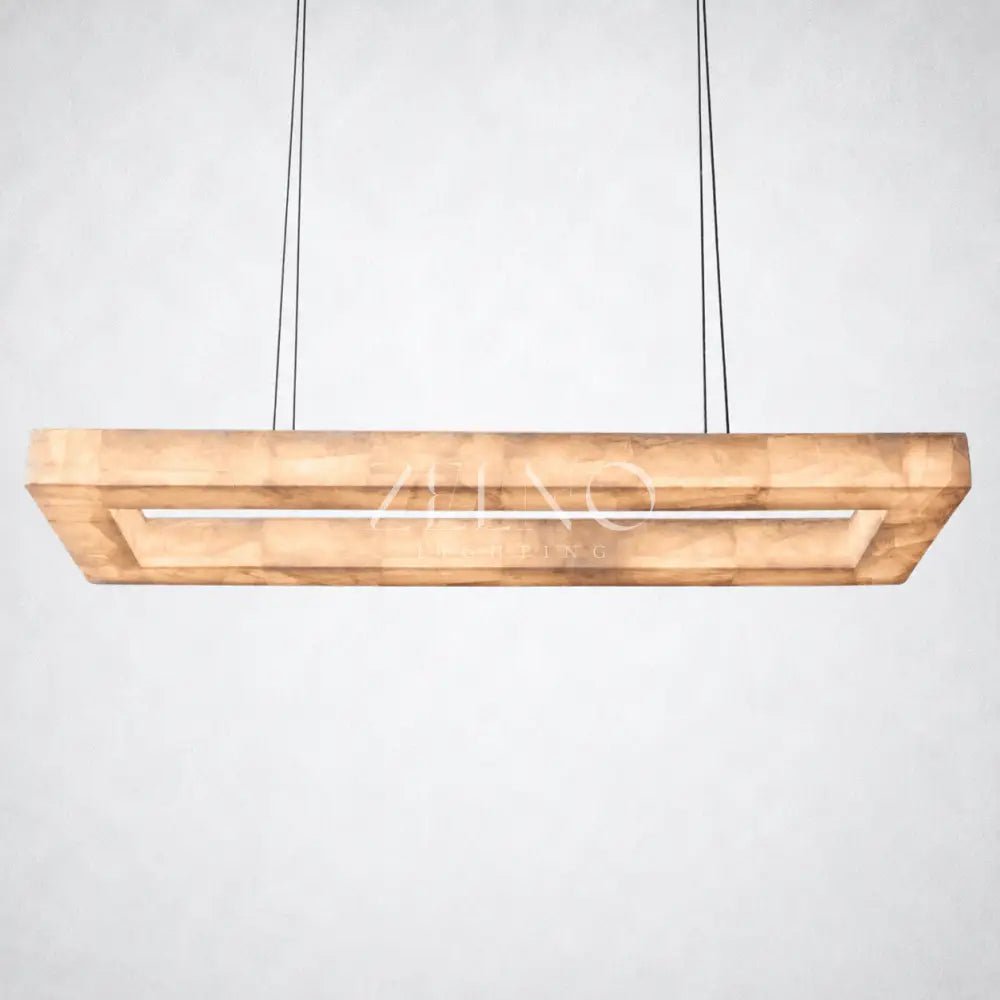 Marquise Rectangular Chandelier 54" - Zelno
