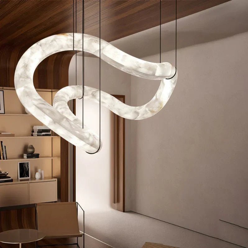 Mata Alabaster Chandelier - Zelno