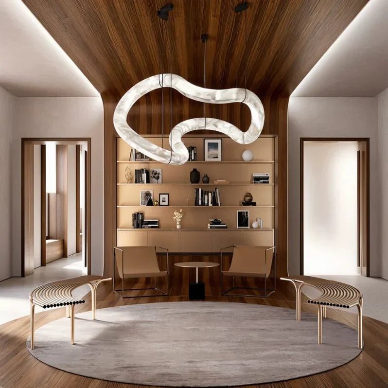Mata Alabaster Chandelier - Zelno