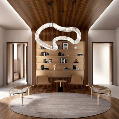 Mata Alabaster Chandelier - Zelno