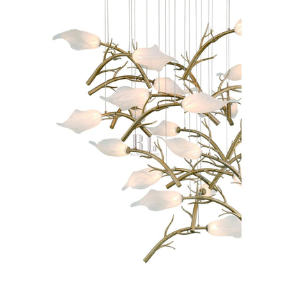 Matera Integrated LED Grand Chandelier 25-Light - Zelno Lighting