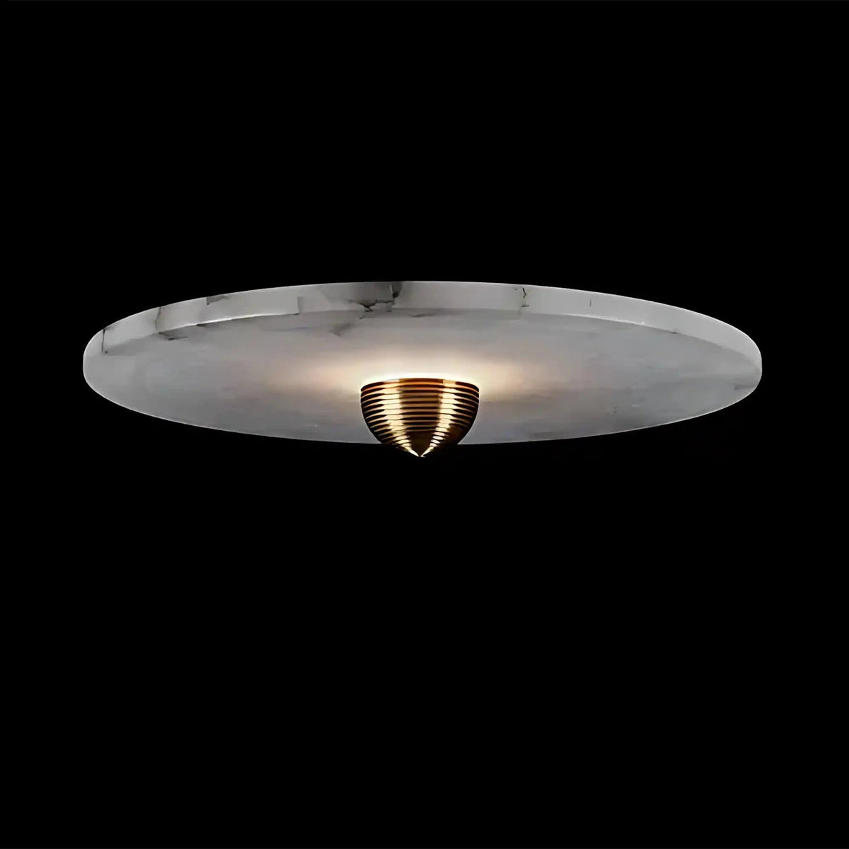 Median Alabaster Flush mount Wall Sconce - Zelno Lighting