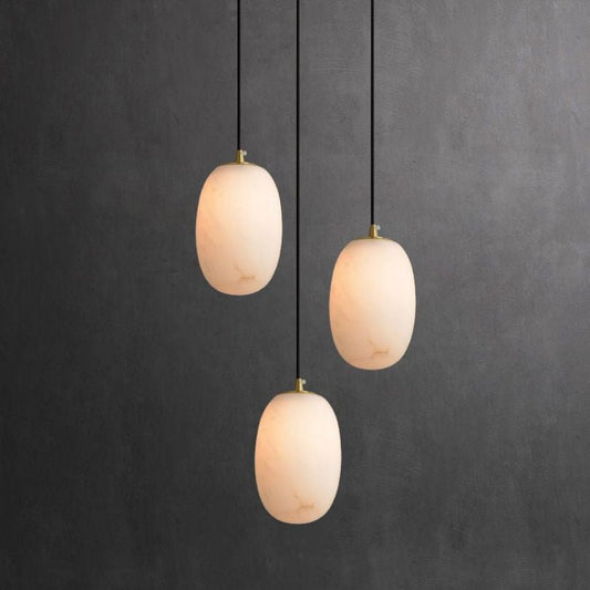 Michael Alabaster Kitchen Island Pendant Light - Zelno