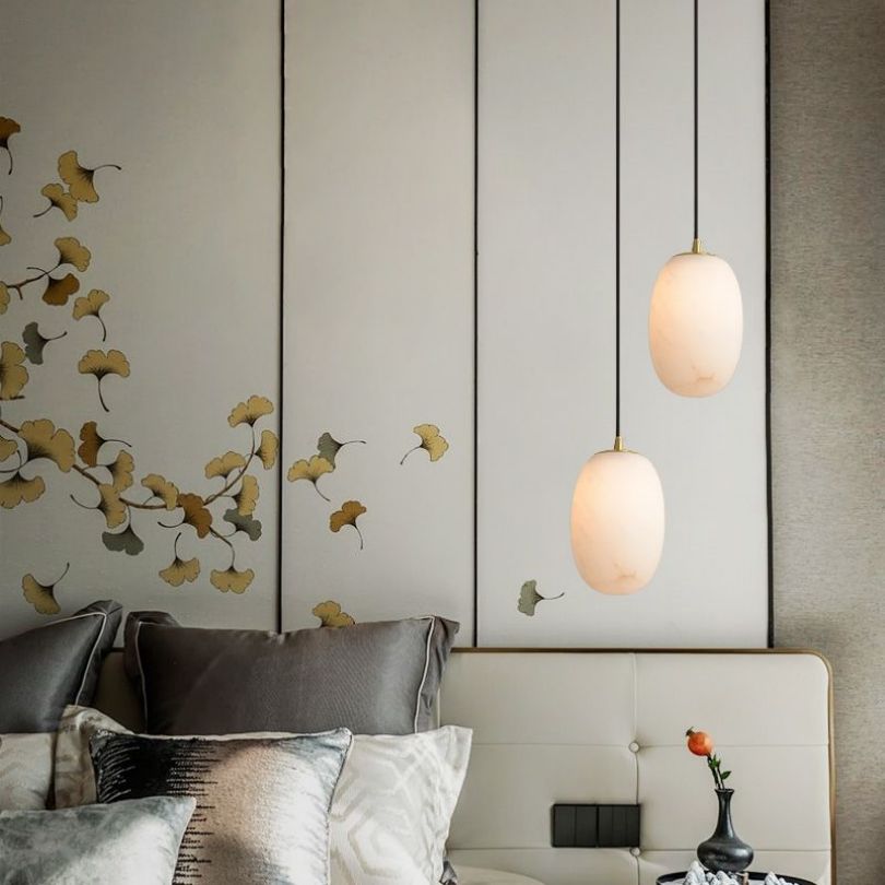 Michael Alabaster Kitchen Island Pendant Light - Zelno