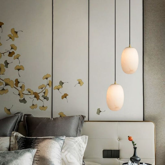Michael Alabaster Kitchen Island Pendant Light - Zelno