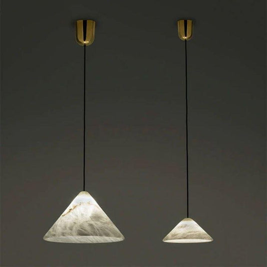 Modern Alabaster Kitchen Island Pendant Light - Zelno Lighting