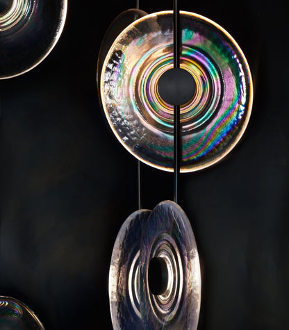 Modern Art Design Radiant Glass Chandelier - Zelno Lighting