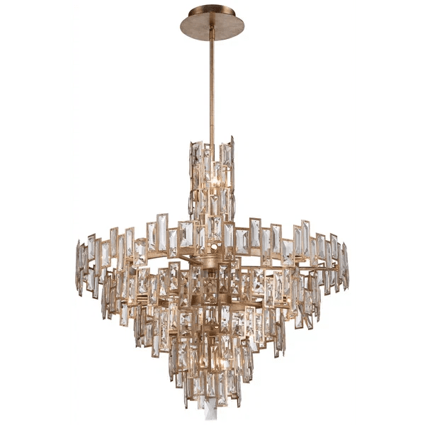Modern Creative Art Design Multi-Tier Gyroscopic Crystal Chandelier - Zelno Lighting