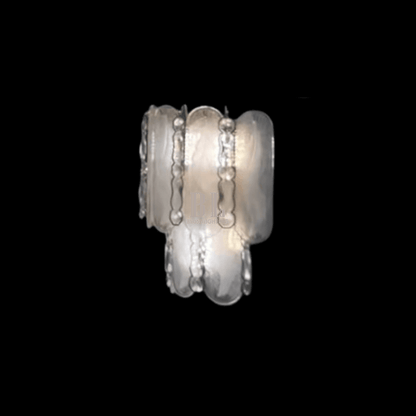 Modern Feather Crystal Chandelier in Chrome/Gold Finish for High/Low-ceiling - Zelno Lighting