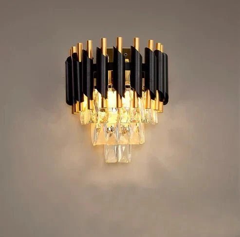 Modern Luxury Multi-Tier Oval/Round Crystal Tiered Chandelier - Zelno Lighting