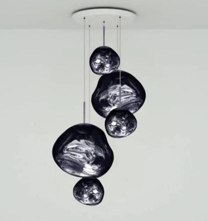 Modern Rock Glass Special Shape Pendant Lighting - Zelno Lighting