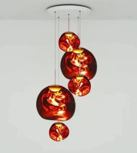Modern Rock Glass Special Shape Pendant Lighting - Zelno Lighting