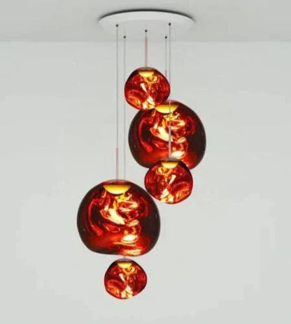 Modern Rock Glass Special Shape Pendant Lighting - Zelno Lighting