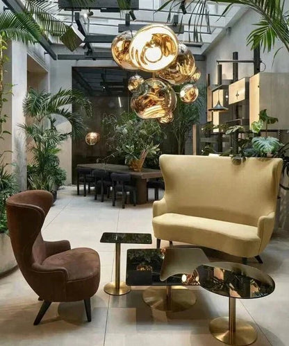 Modern Rock Glass Special Shape Pendant Lighting - Zelno Lighting