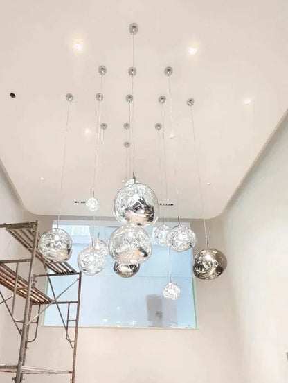 Modern Rock Glass Special Shape Pendant Lighting - Zelno Lighting