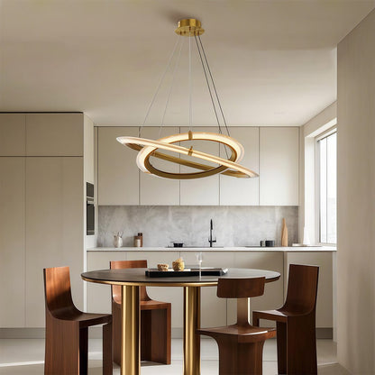 Modern Round Chandelier Luxury Design Ceiling Light - Zelno