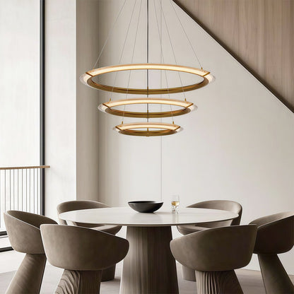 Modern Round Chandelier Luxury Design Ceiling Light - Zelno