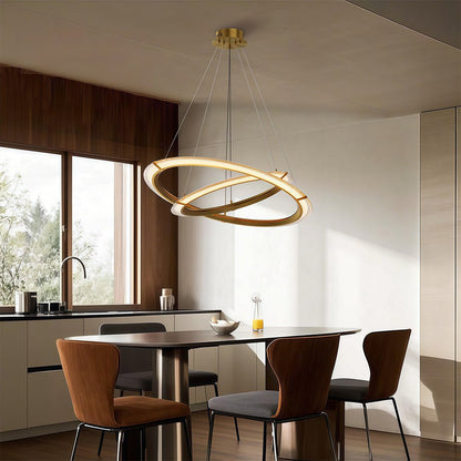 Modern Round Chandelier Luxury Design Ceiling Light - Zelno