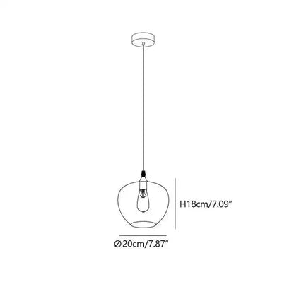 Modern Smoke Gray Glass Lamp Designer Chandelier - Zelno Lighting