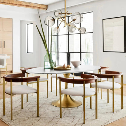 Molten Chandelier For Living room, Dining room - Zelno Lighting