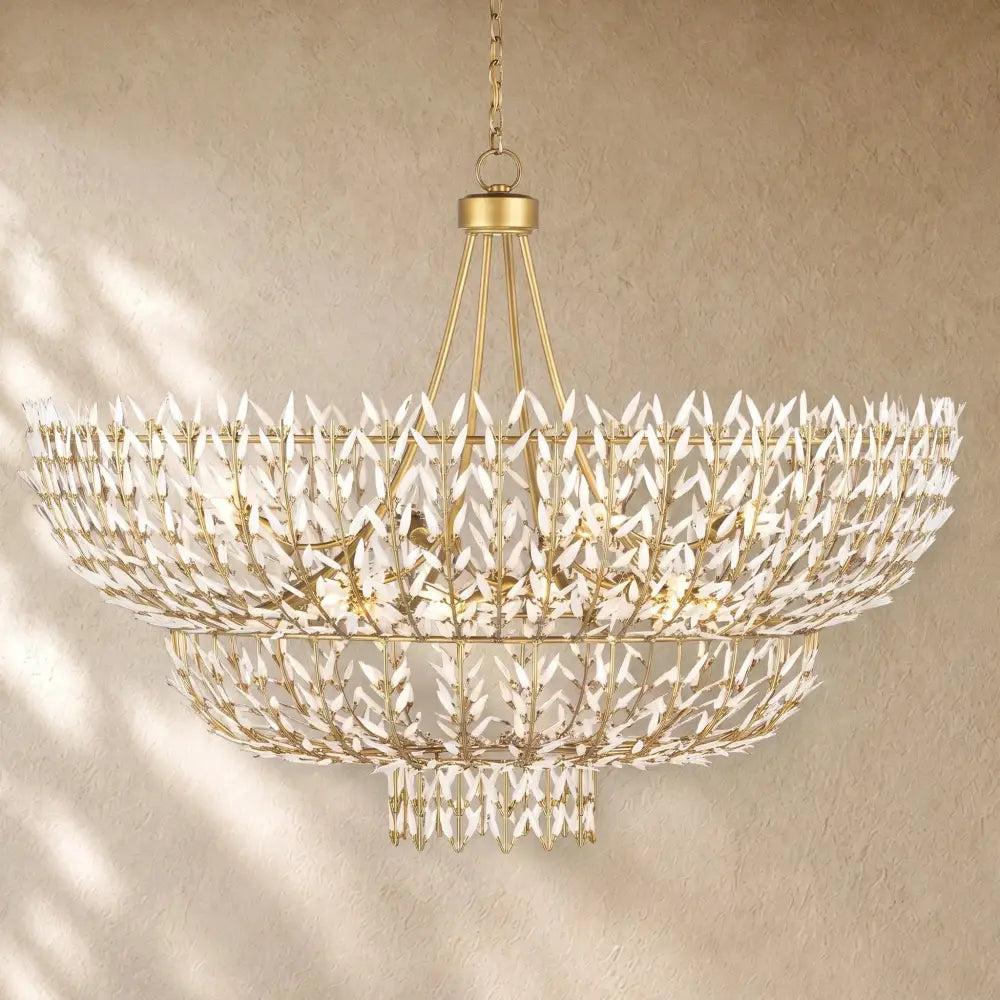 Morrigen Round Chandelier 34'' 56''D - Zelno