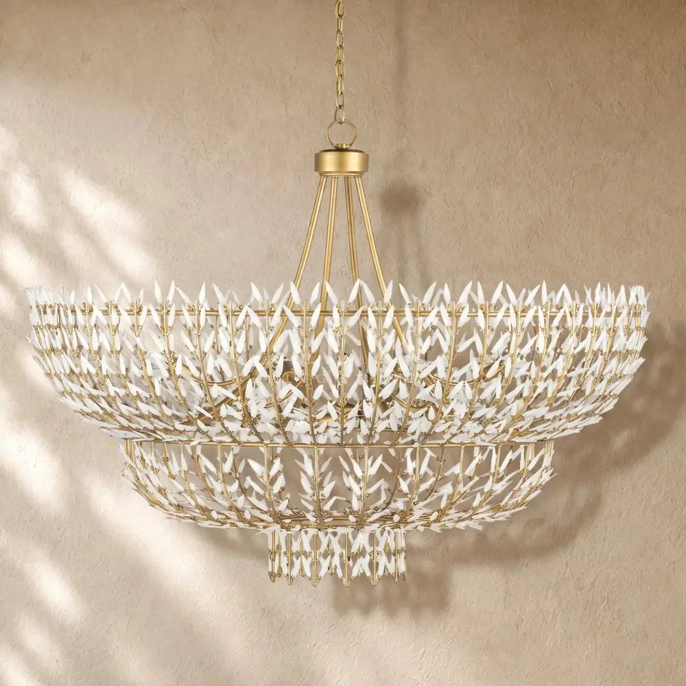 Morrigen Round Chandelier 34'' 56''D - Zelno