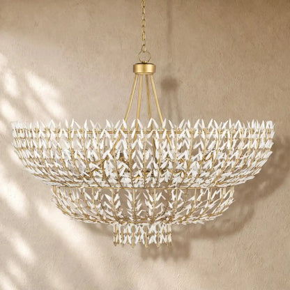 Morrigen Round Chandelier 34'' 56''D - Zelno