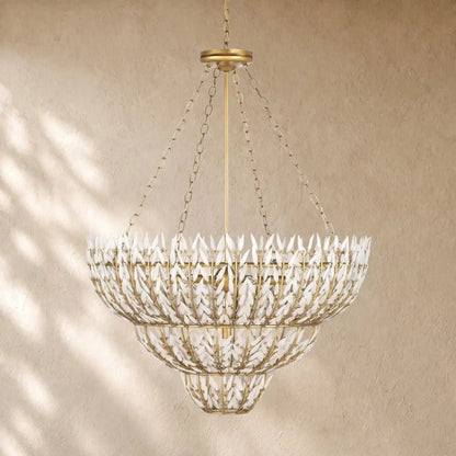 Morrigen Round Chandelier 34'' 56''D - Zelno