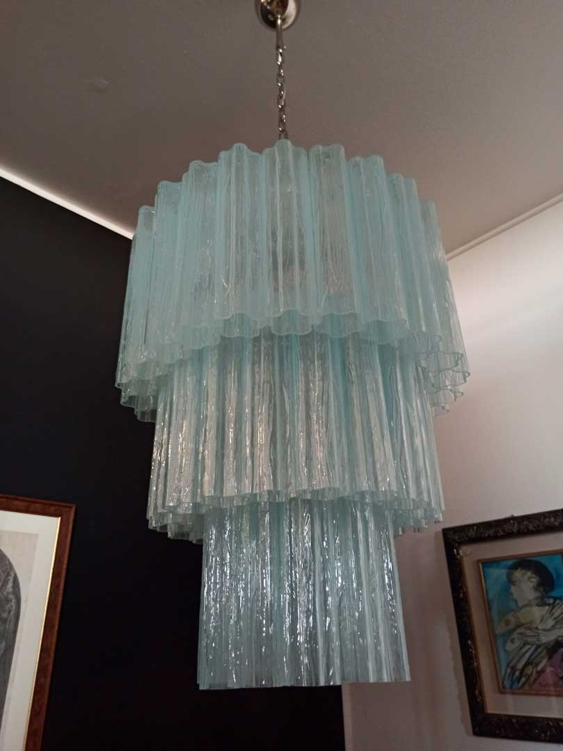 Murano Chandelier – 52 tubes – Opal - Zelno