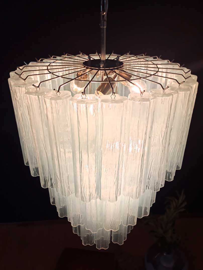 Murano Chandelier – 52 tubes – Opal - Zelno