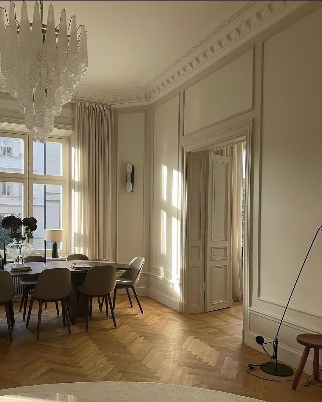 Murano Chandelier – Drop – Transparent - Zelno Lighting