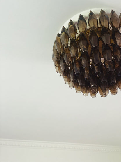 Murano Chandelier – Poliedri – 84 glasses - Zelno Lighting