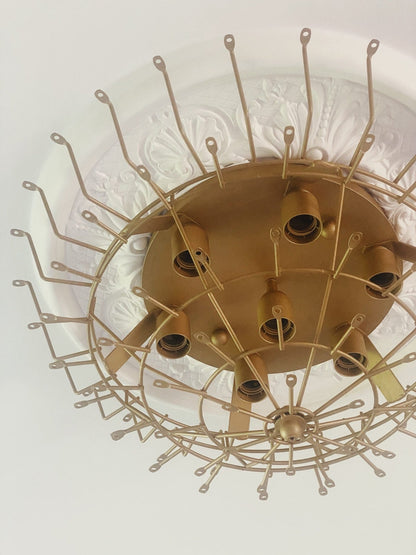 Murano Chandelier – Poliedri – 84 glasses - Zelno Lighting