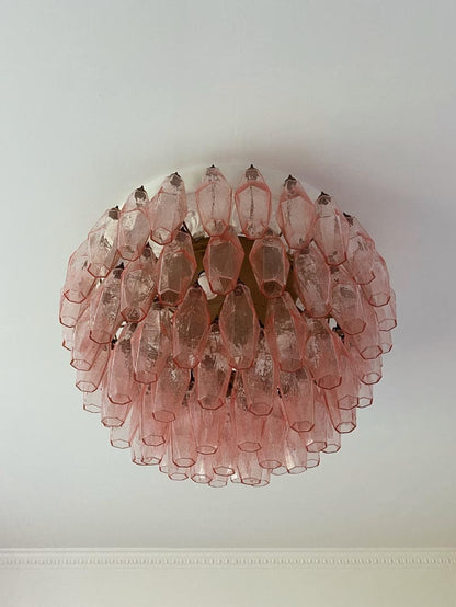 Murano Chandelier – Poliedri – 84 glasses - Zelno Lighting