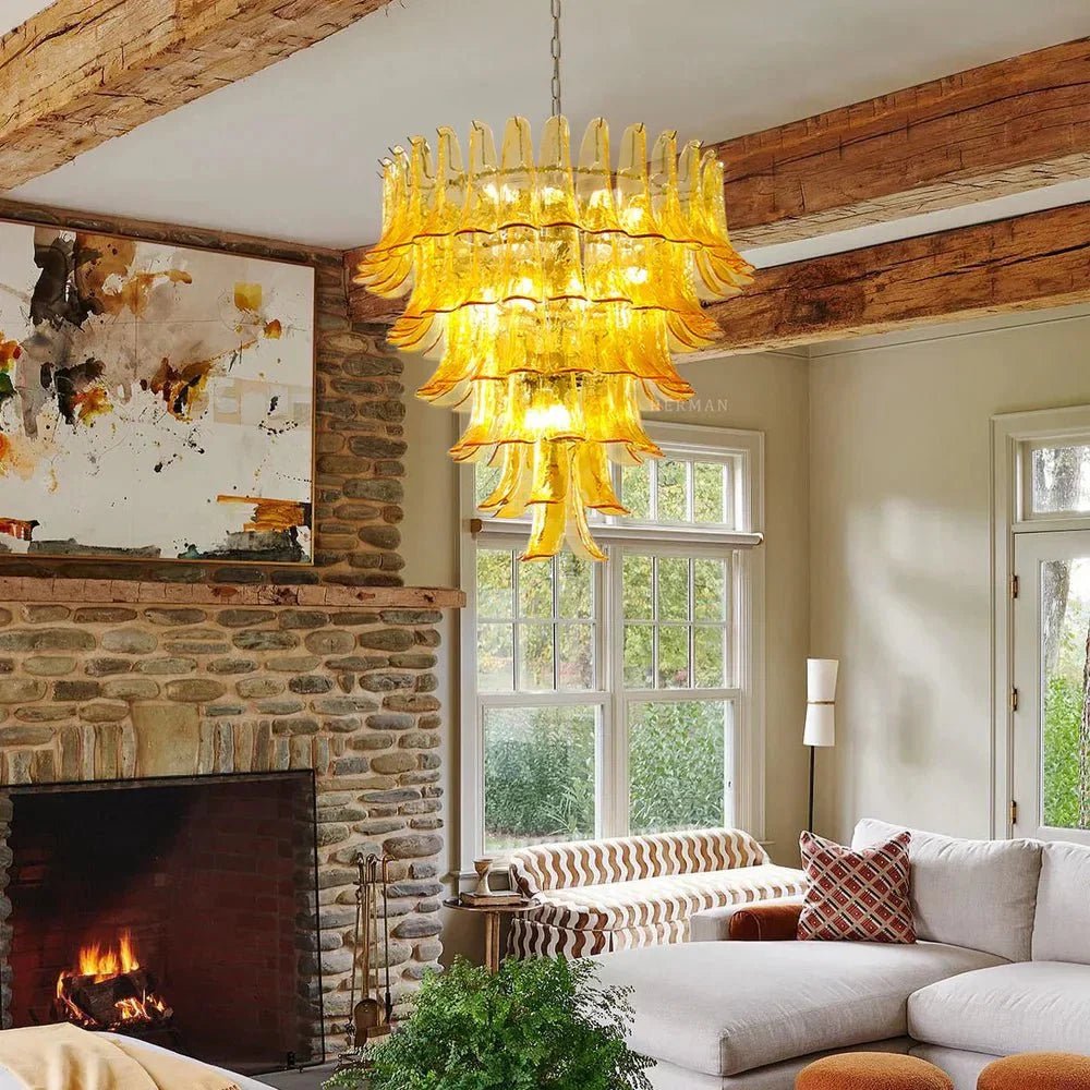 Murano Chandelier - Zelno Lighting