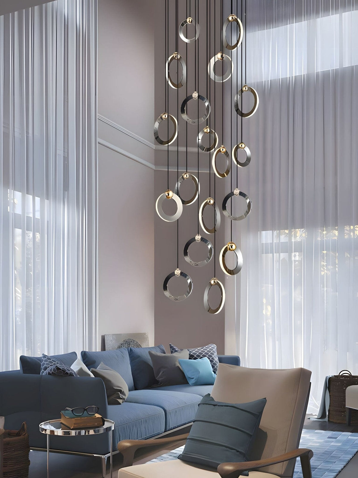 NEBULA Chandelier - Zelno Lighting