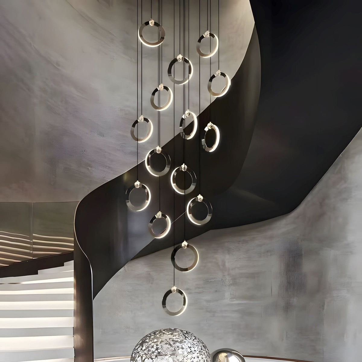 NEBULA Chandelier - Zelno Lighting