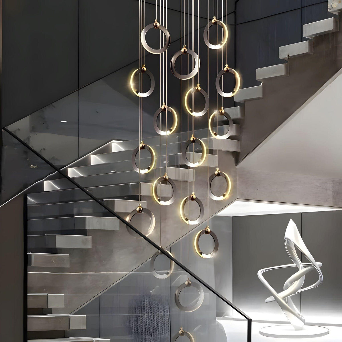 NEBULA Chandelier - Zelno Lighting