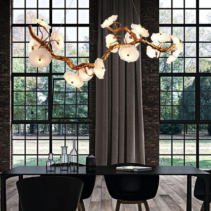 Nenufar Blooming Chandelier - Zelno Lighting