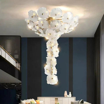 Nenufar Water Modern Chandelier - Zelno Lighting
