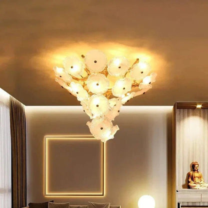 Nenufar Water Modern Chandelier - Zelno Lighting